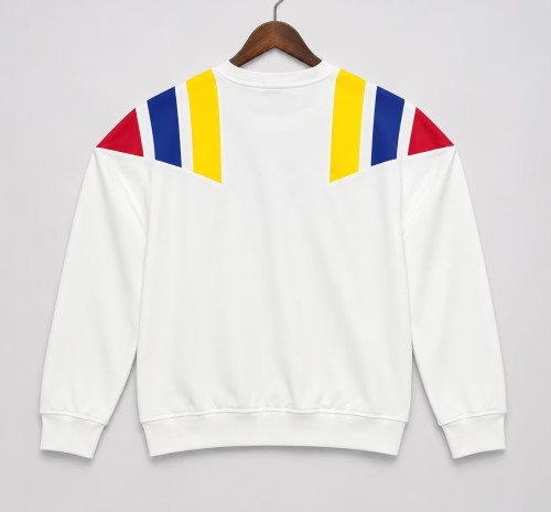 2026 Colombia White Hoodie (无帽卫衣)
