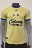 26-27 Club America Yellow 110th Anniversary Edition Player Version Soccer Jersey*带广告
