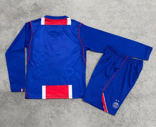 26-27 PSG Home Long Sleeve Kids Soccer Jersey (With 2 Star)*两颗星