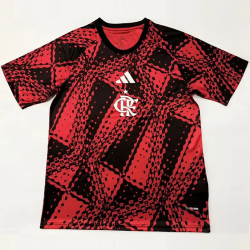 26-27 Flamengo Red Black Training shirts