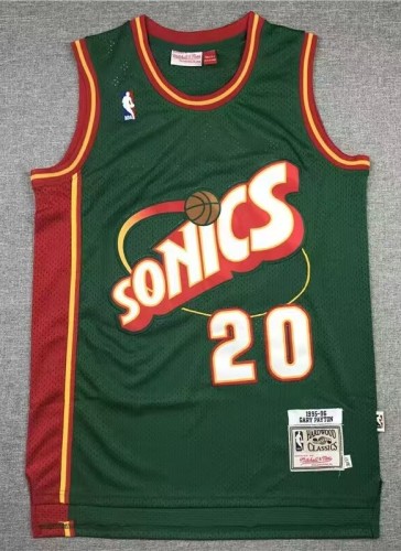 26-27 Seattle SuperSonics Top Quality Hot Pressing NBA Jersey