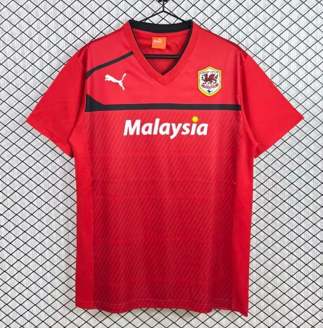 2012-2013 Cardiff City Home Retro Soccer Jersey