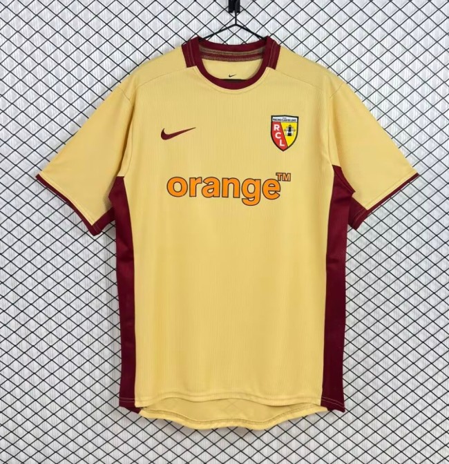 2002-2003 RC Lens Home Retro Soccer Jersey