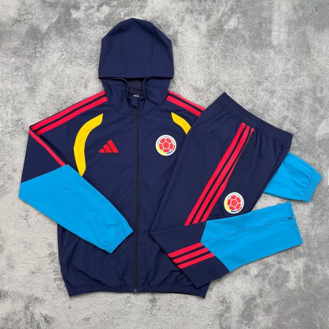 2026 Colombia High Quality Windbreaker Suit