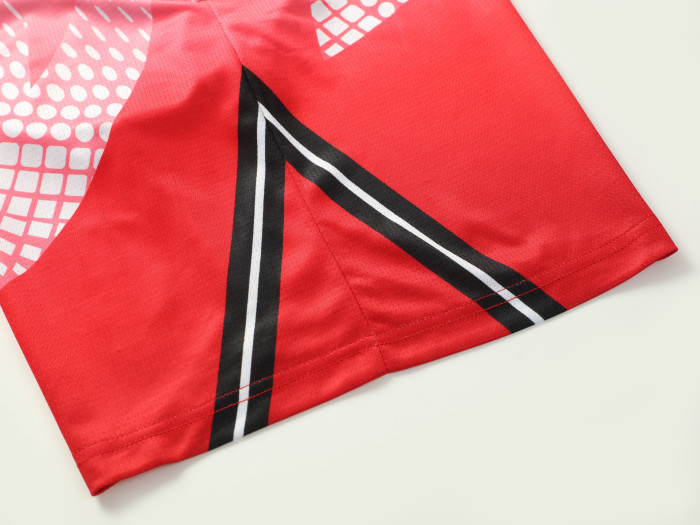 LQ361 Basketball jersey (red) Same for adults and children Material:100% polyester fiber