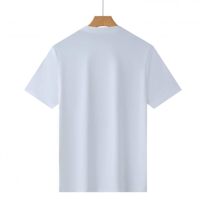 Adult Men's Casual Polo Shirt (White) Loose Fit Version with Buttons. Material: 76% Nylon, 24% Spandex