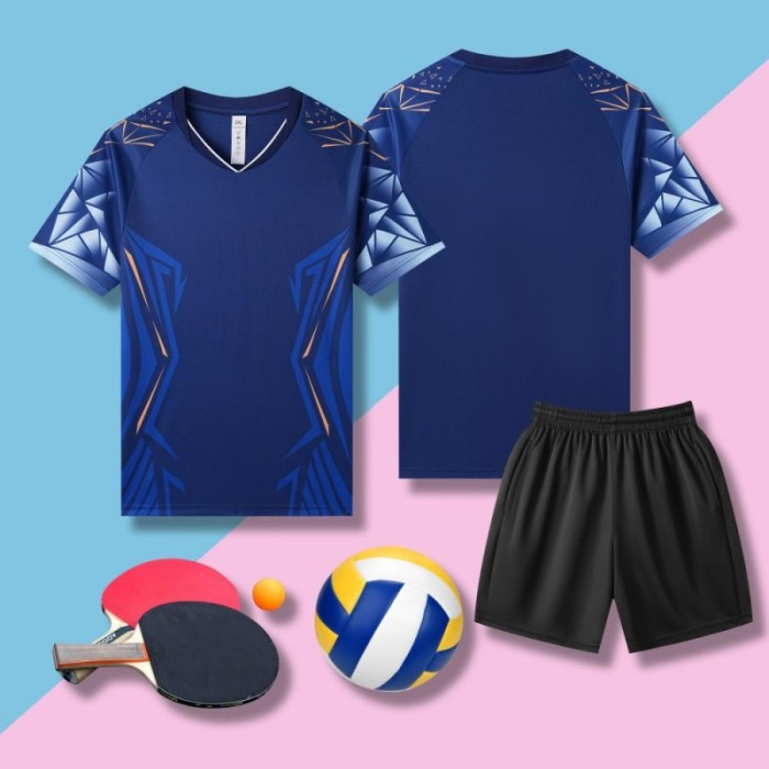Table Tennis, Badminton and Volleyball Comprehensive Set blue X935