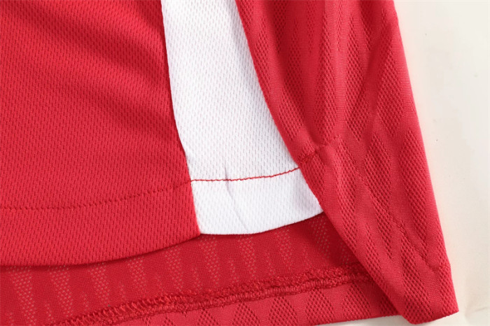 X932#  (red) Set.Jersey & Short High Quality  - Material: 100% polyester fiber