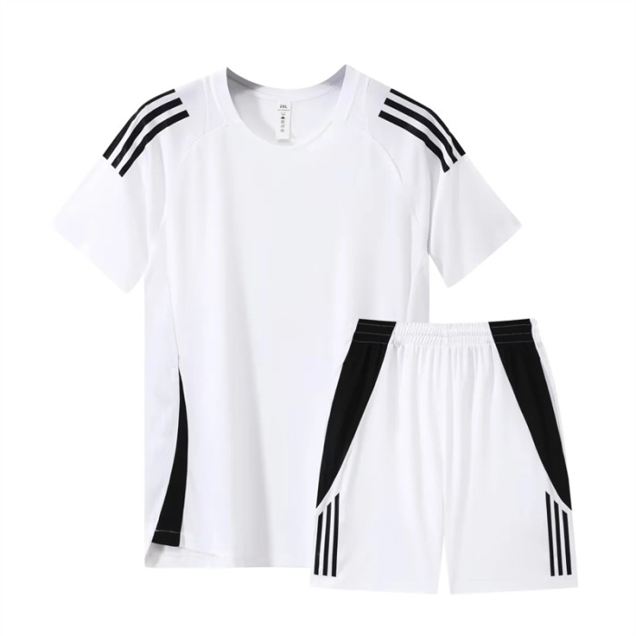X932#  (white) Set.Jersey & Short High Quality  - Material: 100% polyester fiber