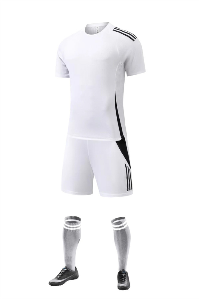 X932#  (white) Set.Jersey & Short High Quality  - Material: 100% polyester fiber