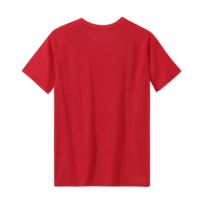 X932#  (red) Set.Jersey & Short High Quality  - Material: 100% polyester fiber