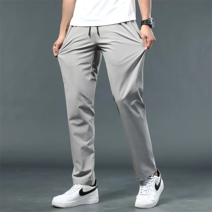 CK551# (grey) Loose pants-Material: 90% polyester and 10% spandex