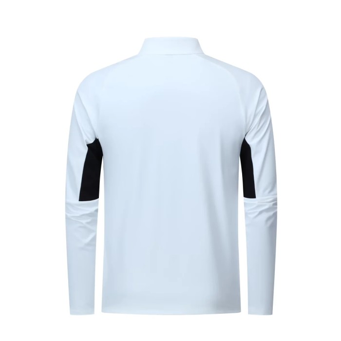 BL3011# (white) Adult Sweater tracksuit set-Material: 74% nylon, 26% spandex