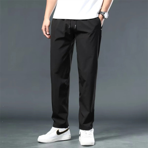 CK551# (black) Loose pants-Material: 90% polyester and 10% spandex