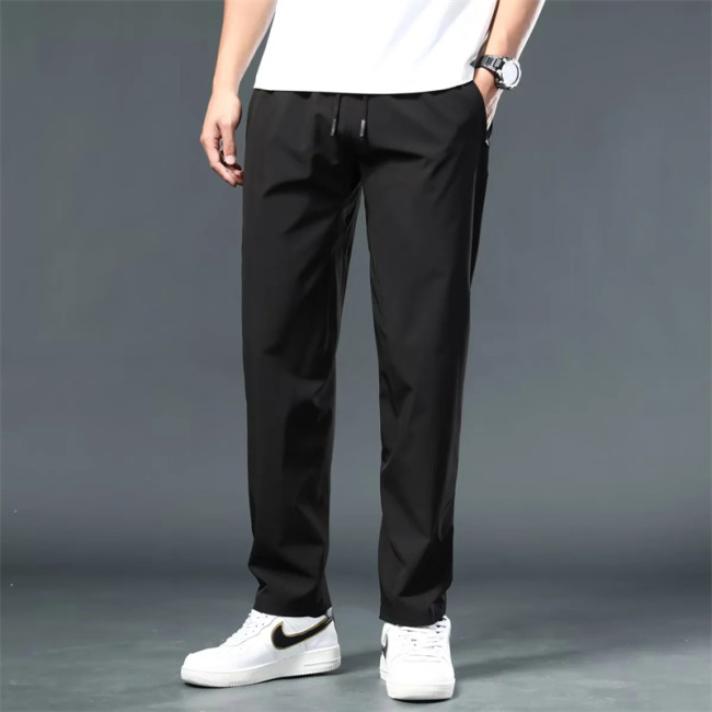 CK551# (black) Loose pants-Material: 90% polyester and 10% spandex