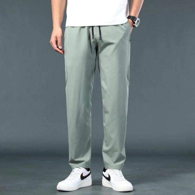CK539# (light green) Casual pants -Material: 90% polyester and 10% spandex