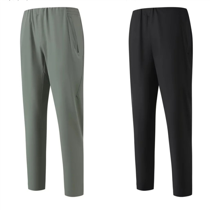 CK539# (black) Casual pants -Material: 90% polyester and 10% spandex