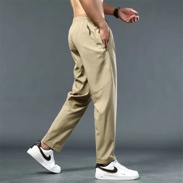 CK551# (light yellow) Loose pants-Material: 90% polyester and 10% spandex