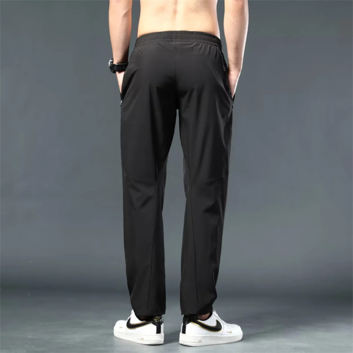 CK551# (black) Loose pants-Material: 90% polyester and 10% spandex