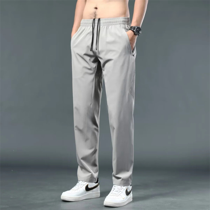 CK551# (grey) Loose pants-Material: 90% polyester and 10% spandex