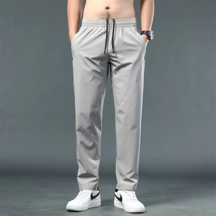 CK551# (grey) Loose pants-Material: 90% polyester and 10% spandex