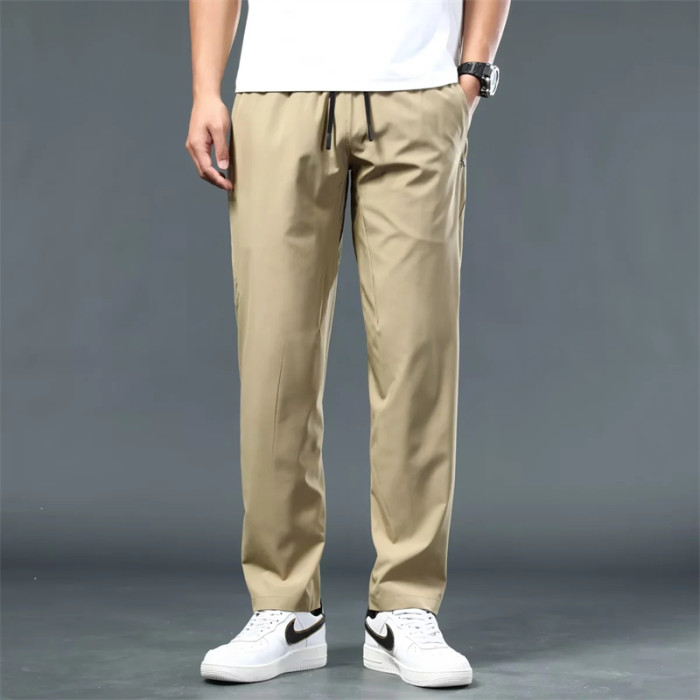 CK551# (light yellow) Loose pants-Material: 90% polyester and 10% spandex