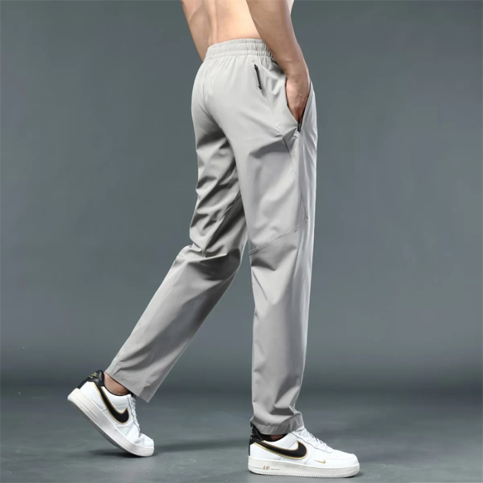 CK551# (grey) Loose pants-Material: 90% polyester and 10% spandex