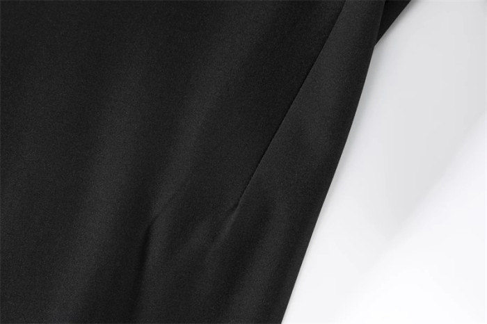 CK539# (black) Casual pants -Material: 90% polyester and 10% spandex
