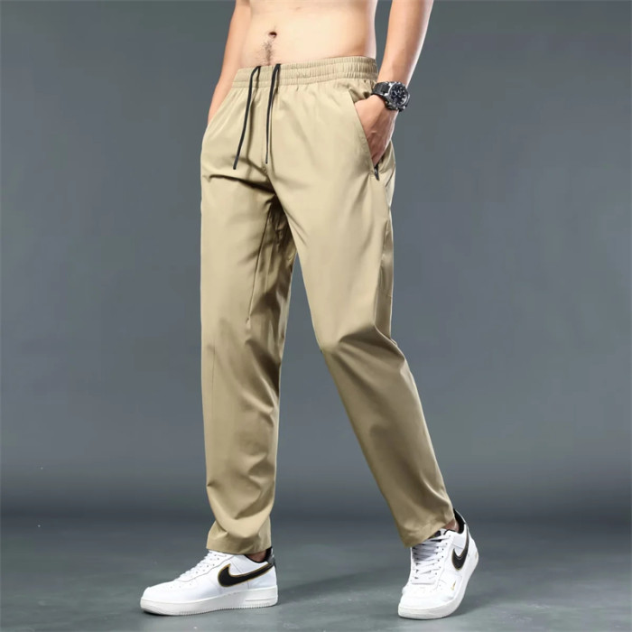CK551# (light yellow) Loose pants-Material: 90% polyester and 10% spandex