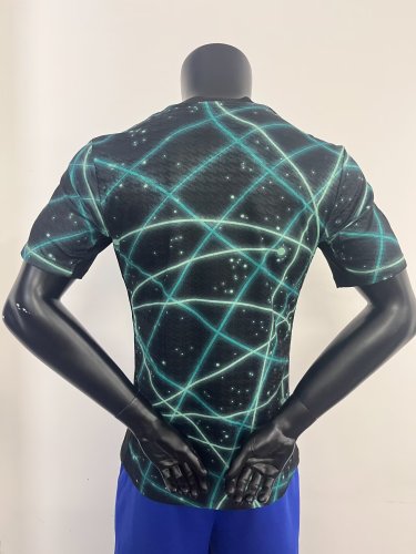 25-26 INT Blue Black Player Version Training shirts