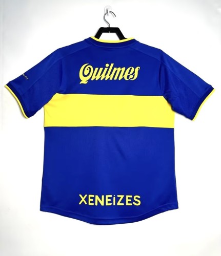 2000-2001 Boca Juniors Home Retro Soccer Jersey