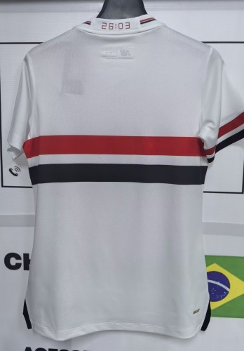 25-26 Sao Paulo Home Women Soccer Jersey