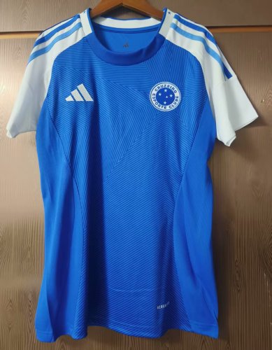25-26 Cruzeiro Home Women Fans Soccer Jersey