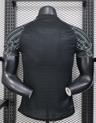 25-26 PSG Black Goalkeeper Player Version Soccer Jersey