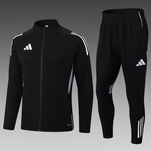 2025 AD Black Half Pull Tracksuit 