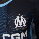 25-26 Marseille Away Player Version Soccer Jersey