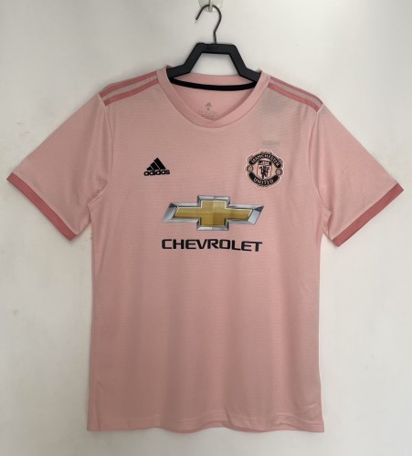 2018-2019 Man Utd Away Retro Soccer Jersey