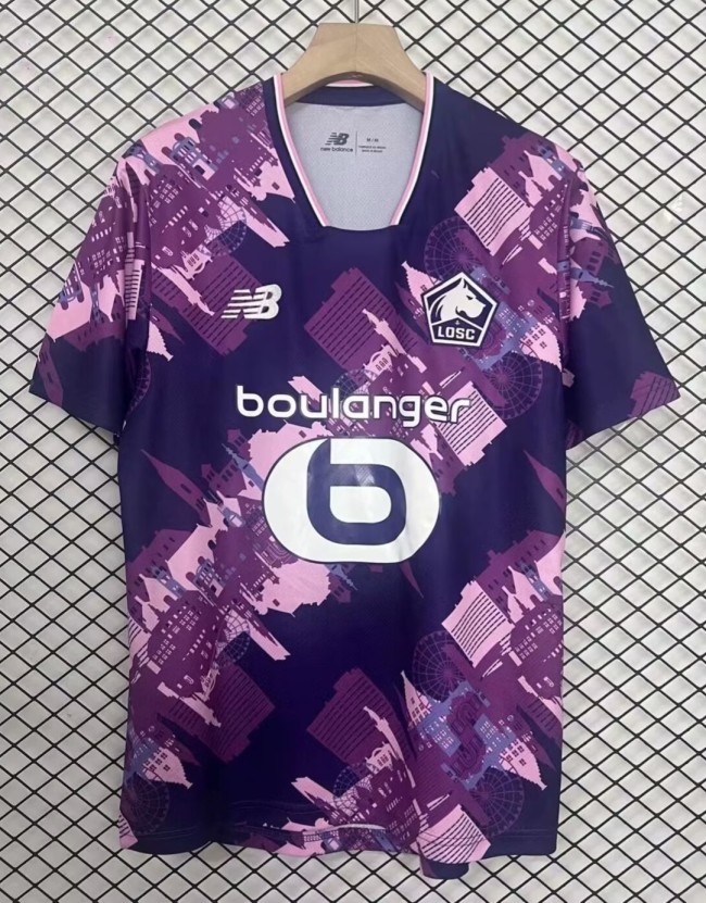 25-26 Lille Fourth Fans Soccer Jersey