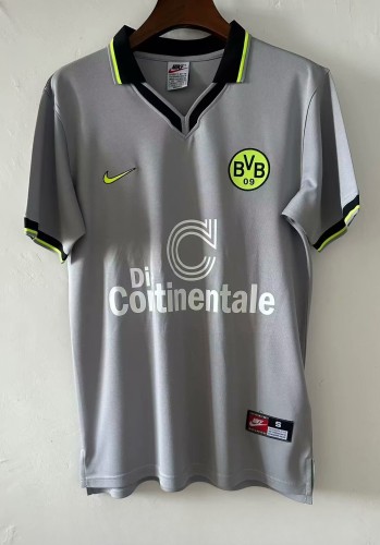 1997-1998 Dortmund Away Retro Soccer Jersey