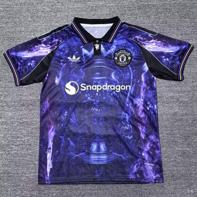 25-26 Man Utd Purple Special Edition Fans Training shirts
