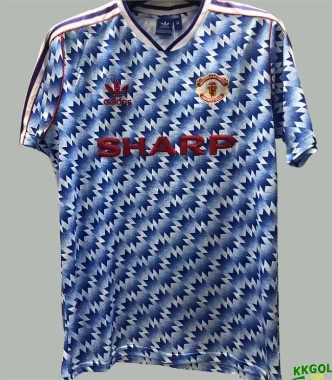 1990-1992 Manchester United Retro Soccer Jersey