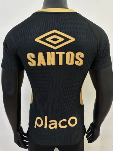 25-26 Santos FC Black Special Edition Player Version Training Shirts