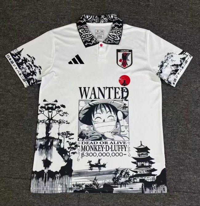 24-25 Japan White Special Edition Fans Training Shirts