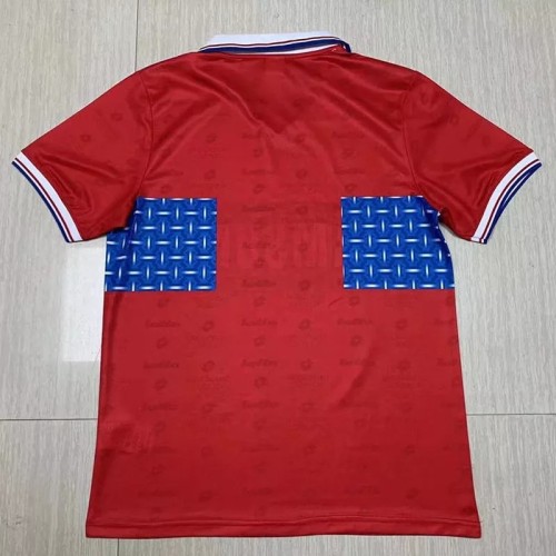 1996 Universidad Catolica Away Red Retro Soccer Jersey