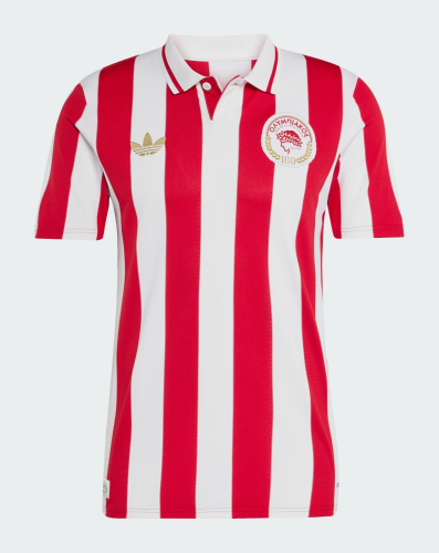 25-26 Olympiacos 100th Anniversary Fans Version Soccer Jersey