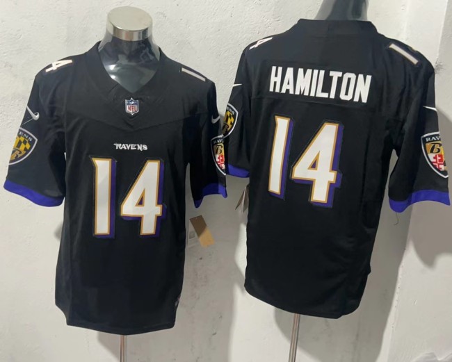 2024 NFL Baltimore Ravens New Pattern Jersey