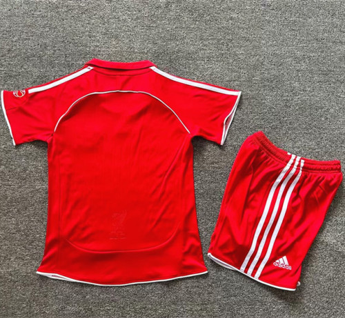 2006-2007 LIV Home Retro Kids Soccer Jersey