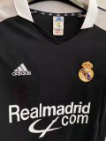 2001-2002 RMA Away Retro Soccer Jersey