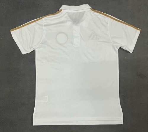 25-26 Tigres UANL White Polo Short Sleeve