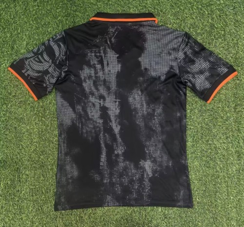25-26 NetherIands Black Special Edition Fans Soccer Jersey 1:1 Thai Quality